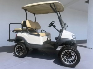 New Lithium Battery Club Car Tempo Lifted 02